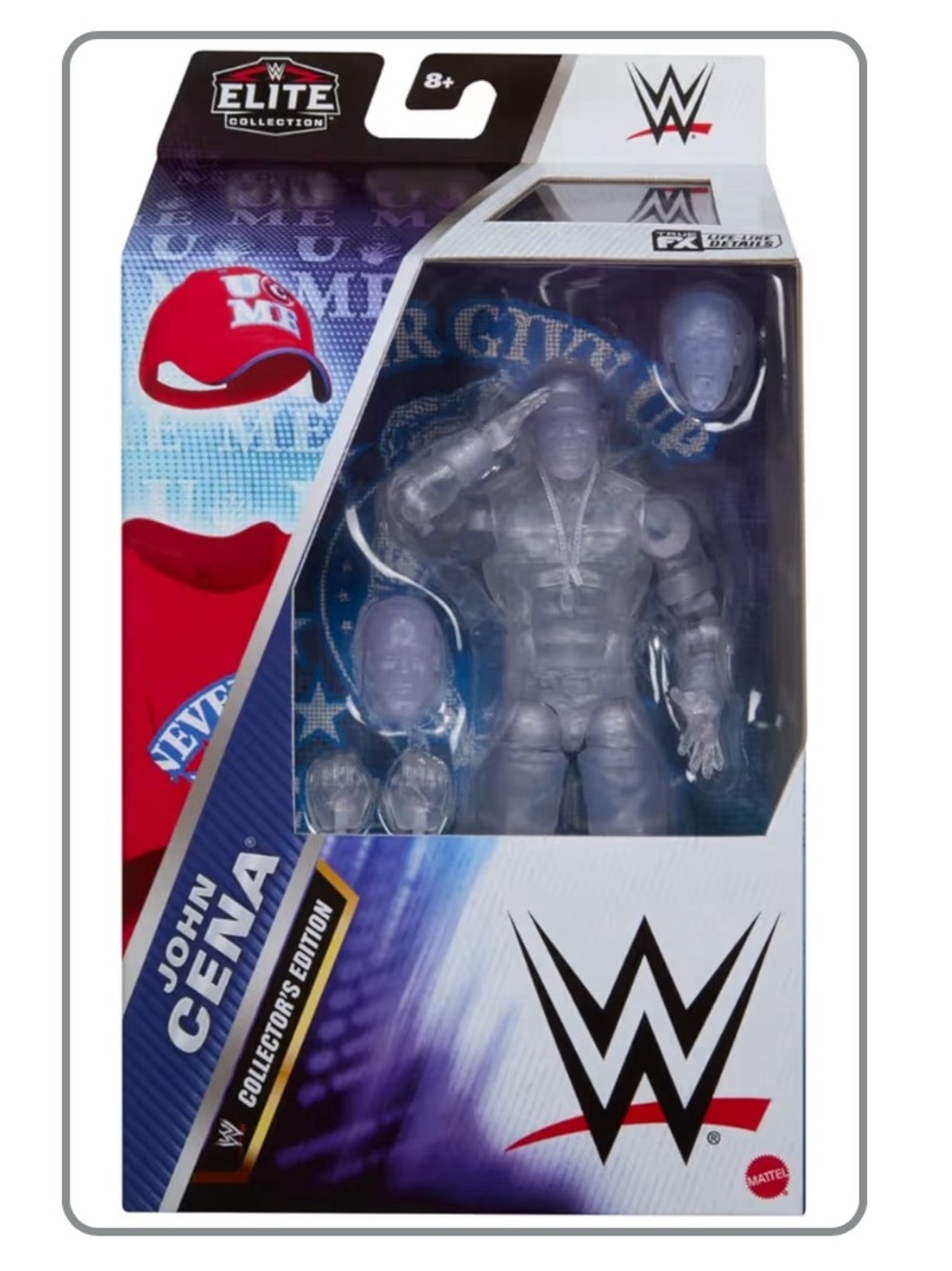 WWE John Cena Clear/Translucent Variant Action Figure
